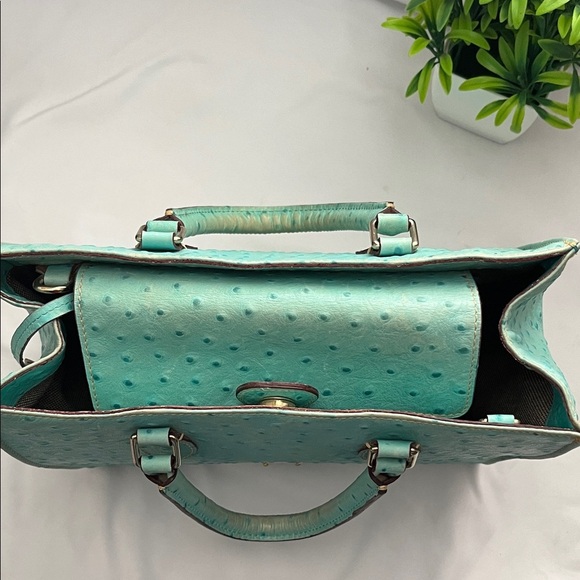 Dooney & Bourke Aqua Textured Tote - Picture 9 of 16